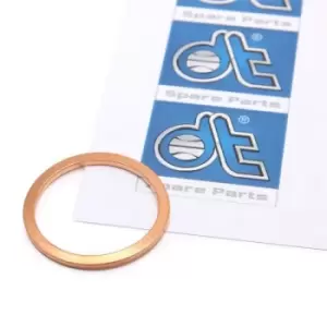 Image of DT Spare Parts Oil Drain Plug Gasket 9.01003 Oil Drain Plug Seal,Drain Plug Gasket MERCEDES-BENZ,OPEL,FORD,ACTROS MP4 / MP5,ANTOS,AROCS,AXOR 2