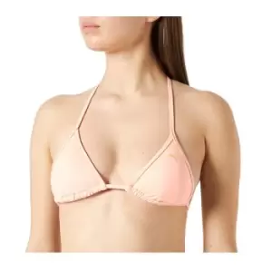 Image of Puma Womens Triangle Bikini Top Pink Med / 10-12