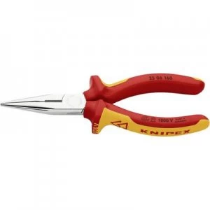 Image of Knipex 25 06 160 VDE Round nose pliers Straight 160 mm