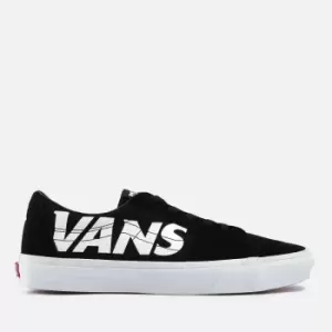 Image of Vans Hi-Def Sk8 Printed Canvas and Suede Trainers - UK 9