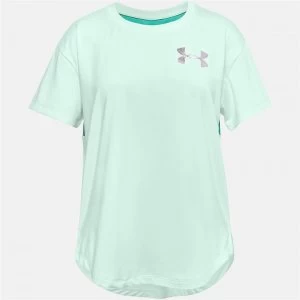 Image of Urban Armor Gear HeatGear Short Sleeve T Shirt Junior Girls - Blue