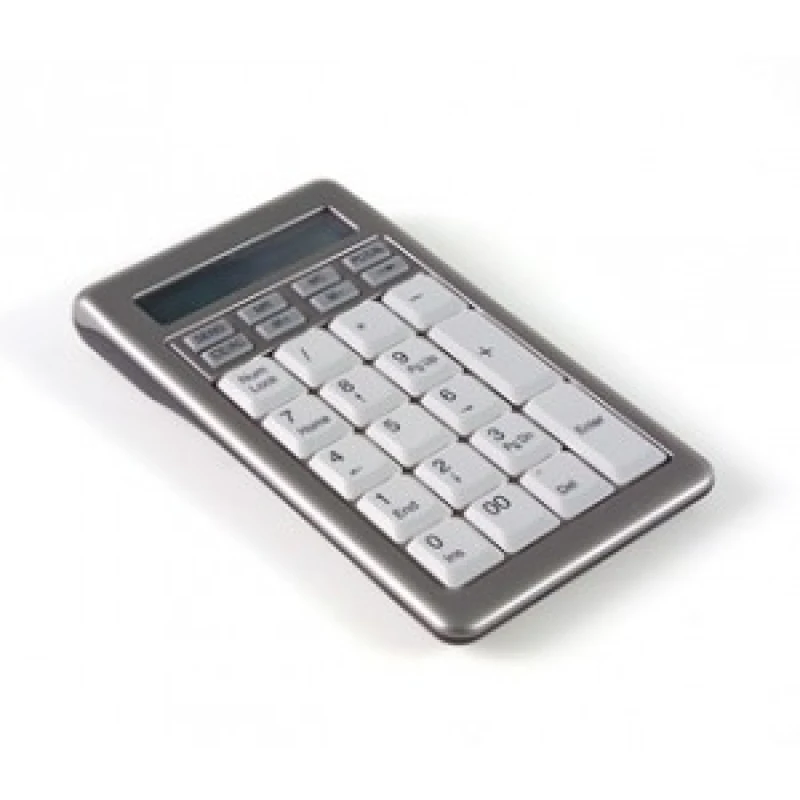 Image of Hypertec KEYBSAT1NHY numeric keypad USB Notebook/PC Grey. White