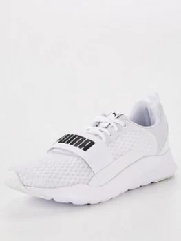 Image of Puma Puma Wired Trainers, White, Size 7, Men