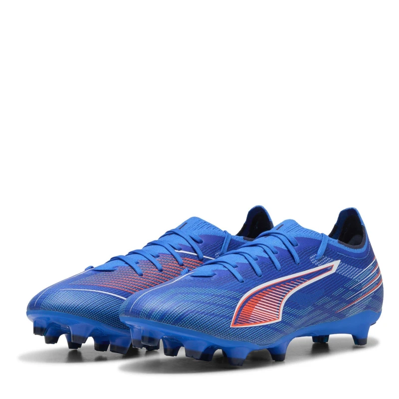 Image of Puma Ultra 6 Match Adults Firm Ground Football Boots Blue/White male 9 (43)
