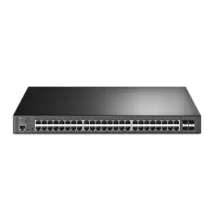 Image of TP Link JetStream TL-SG3452XP 48-Port Gigabit PoE+ Rackmount Switch