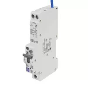 Image of Lewden 6A Double Pole 1 Module B Curve 6kA 30mA AFDD Combined RCBO - P04-B06-30-1PNA