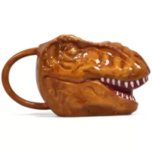 Image of Jurassic Park T-Rex 3D Shaped Mug