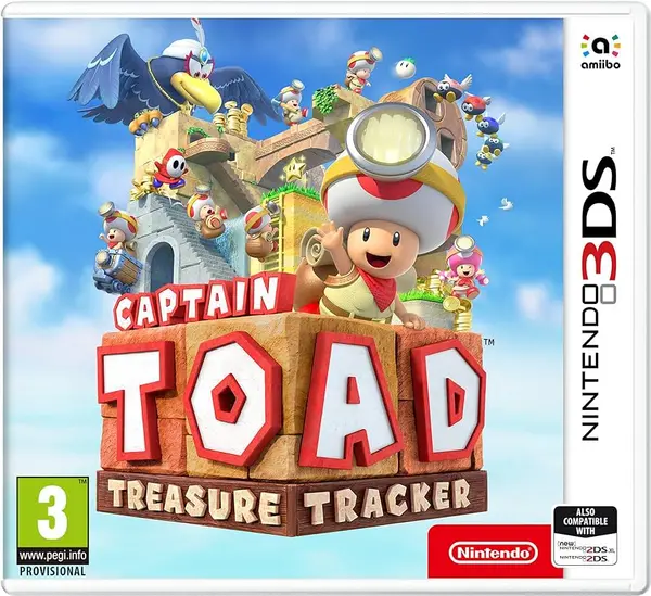 Image of Captain Toad Treasure Tracker Nintendo 3DS Game