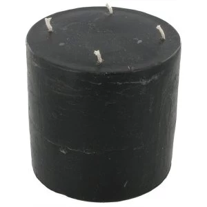 Image of Cylinder Bleeding Red Wax Four Wick Scented Candle 400g