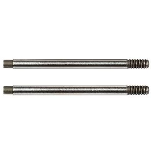 Image of Team Associated RC10B74 3x24 Shock Shafts V2 Chrome AS91643