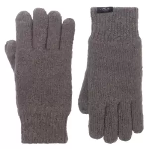 Image of Joules Mens Bamburgh Gloves Grey Marl L/XL