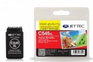 Image of Jet Tec Canon PG545XL Black Ink Cartridge