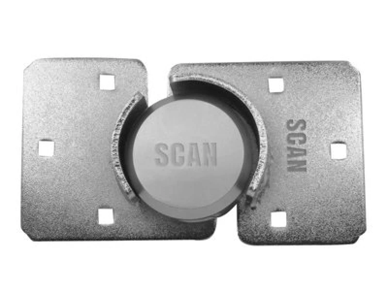 Image of Scan Bq-0003 Heavy-Duty Van Hasp & Padlock Scavanlock