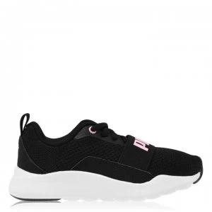 Image of Puma Wired CHD Runners Child Girls - Black/Pink