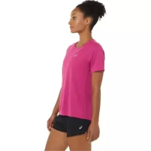 Image of Asics Womens Katakana SS Running Top - Pink