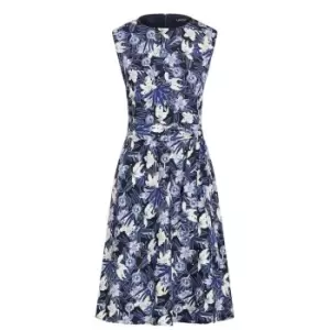 Image of Lauren by Ralph Lauren Vilodie Sleeveless Dress - Blue