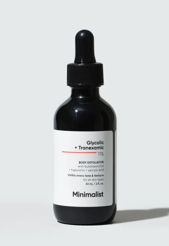 Image of Minimalist Glycolic + Tranexamic 11% Body Exfoliator Clear unisex