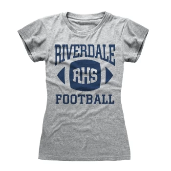Image of Riverdale - Football Womens XX-Large T-Shirt - Grey
