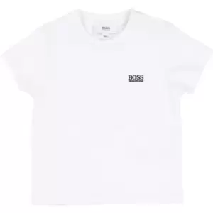 Image of Boss Babies Small Logo T Shirt - White