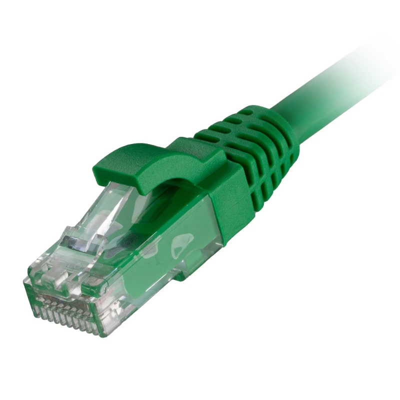 Image of Cablenet CNL 100PK 1M C6 Gn UTP Ls 24AWG SB networking cable Green Cat