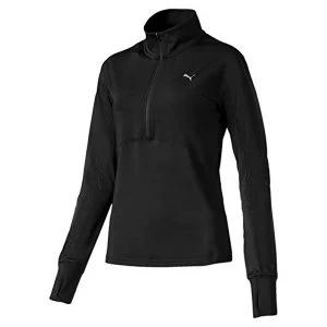 Image of PUMA Ignite 1/4 Zip Training Top Black Small