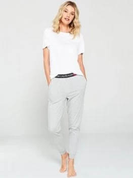 Image of Calvin Klein Lounge Joggers - Grey Heather