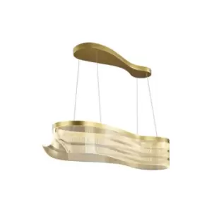 Image of Veles LED Ceiling Pendant Lamp 42W 3000K Aluminum, Iron Gold