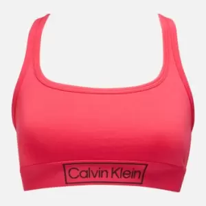 Image of Calvin Klein Womens Unlined Bralette - Pink Splendor - M
