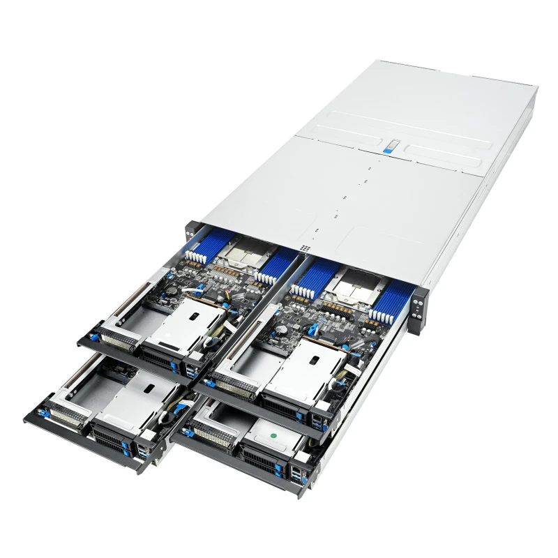 Image of Asus ASUS RS520QA-E13-RS8U/3200W Socket SP5 Rack (2U) Silver 90SF04A1-M00050