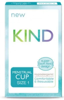 Image of Kind Organic Menstrual Cup Size 1 - Single (Case of 6)
