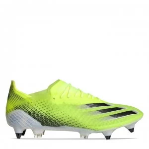 Image of adidas X Ghosted .1 SG Football Boots - SolYellow/Blue