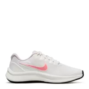 Image of Nike Star Runner 3 Big Kids Running Shoes - White