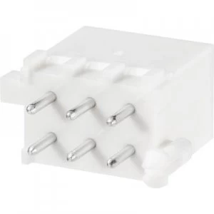 Image of TE Connectivity 1 770874 0 Pin enclosure PCB Mini Universal MATE N LOK Total number of pins 4 Contact spacing 4.14 mm