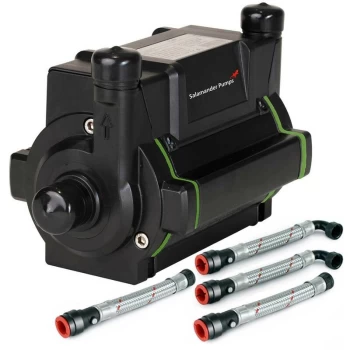 Image of ORA Centrifugal 1.5 Bar Positive Twin Shower Pump + Hoses 87736 - Salamander