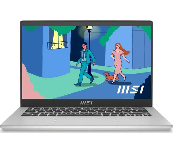 Image of MSI Modern 14 14" Laptop - Intel Coreª i5, 512GB SSD, Silver/Grey 4711377100724
