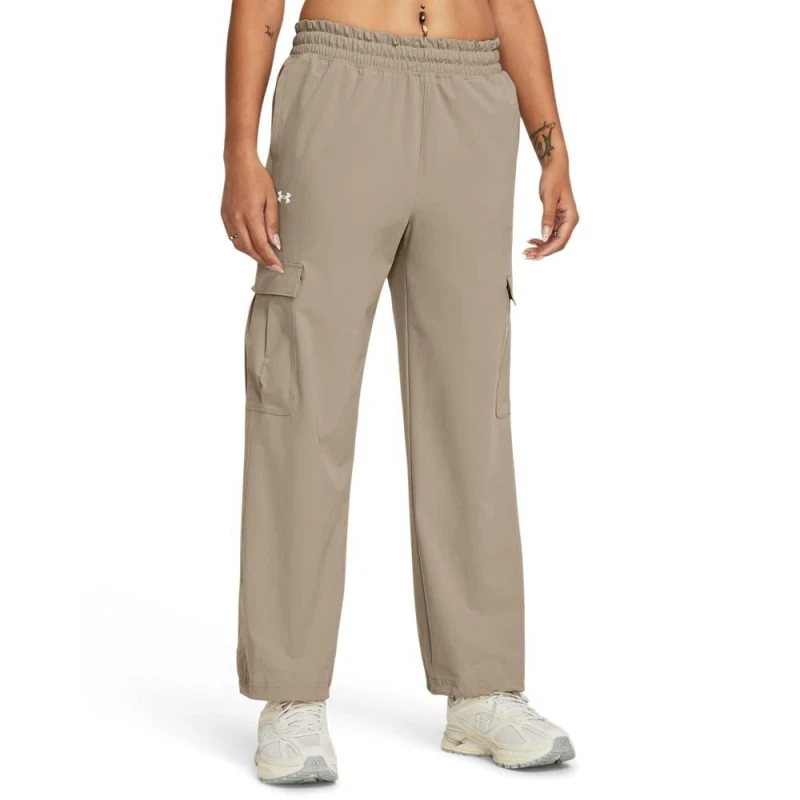 Image of Under Armour UA Rival Woven Cargo Pants - Brown Brown 8