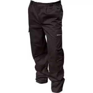 Image of Result Unisex Work-Guard Windproof Action Trousers / Workwear (XLR) (Black) - Black