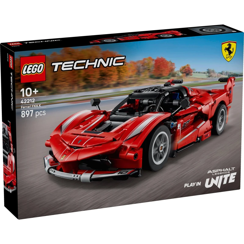 Image of lego technic LEGO Technic Ferrari FXX K Set Model Car - Lego Technic Male TC75201