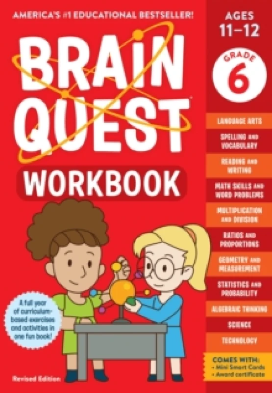 Image of Brain Quest Workbook: 6th Grade (Revised Edition) Paperback / softback