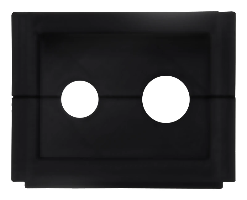 Image of AMX HPX-CPT200-W outlet box Black