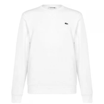 Image of Lacoste Fleece Sweatshirt - Blanc 800