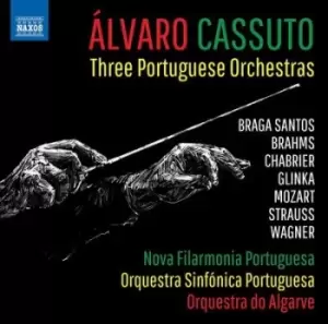 Image of Alvaro Cassuto Three Portuguese Orchestras by Mikhail Glinka CD Album