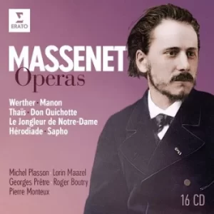 Image of Massenet Operas by Jules Massenet CD Album
