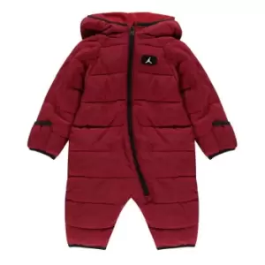 Image of Air Jordan Jordan Snowsuit Baby Boys - Red
