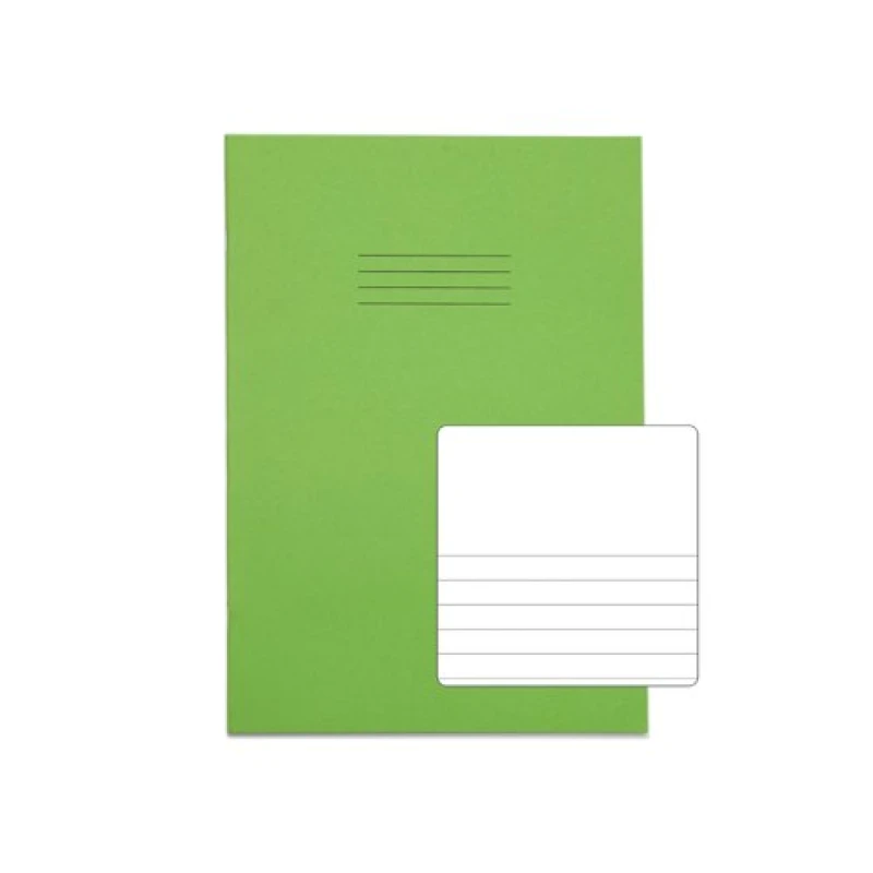 Image of Rhino A4 Exercise Book 32 Page TBF8 Light Green (100 Pack) VPW024-10-0