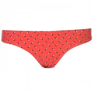 Image of French Connection Fleur Classic Bikini Bottoms - FIRECORALPRINT