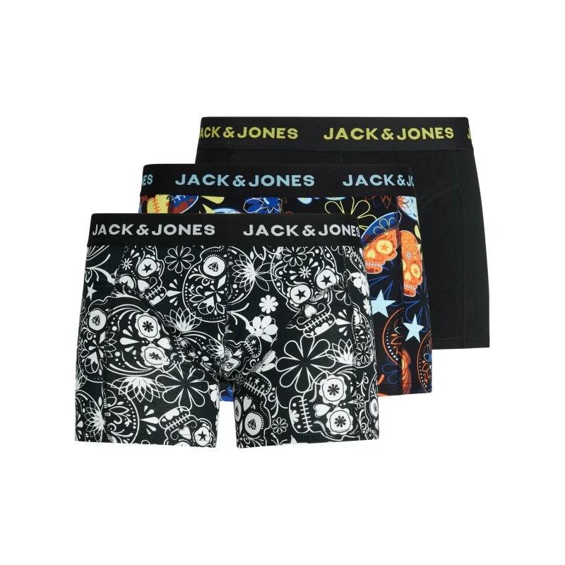 Image of jack & jones Boxer shorts Jack & Jones Jacsugar (x3) Noir Male M