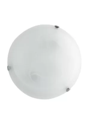 Image of LUNA LED Flush Ceiling Light White 1400lm 4000K 30cm