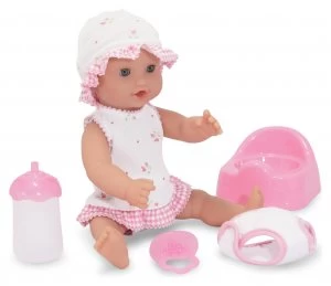 Image of Melissa and Doug Annie 12" Drink And Wet Doll.