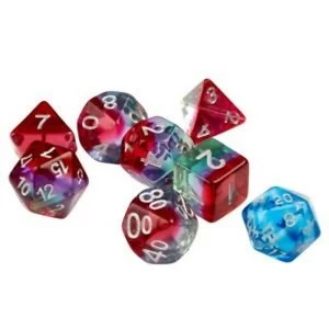 Image of Sirius Dice - Watermelon Poly Set